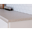 Столешница угловая/1/Мейсон Бежевый матовая 900*900*38 (влагостойкая)R3