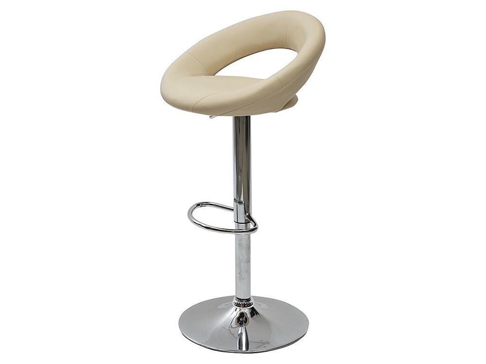 Барный стул ARIZONA Cream C-105 кремовый на сиденье из экокожи незапинайка 610х460 мм