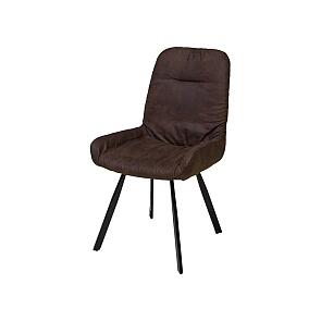 Стул BISON PK-03 коричневый, ткань микрофибра
