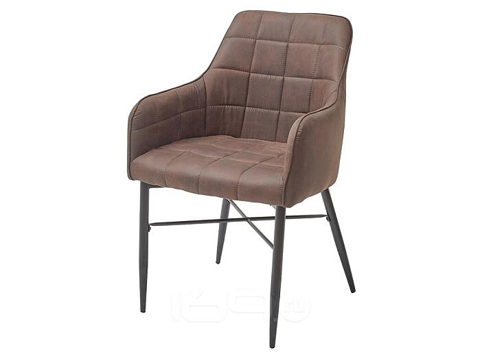 Стул FORZA коричневый, ткань микрофибра PK-03