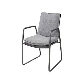 Стул MALABO GREY, ткань + экокожа