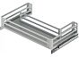 Выдвижная корзина под мойку Aluminium, 800 мм