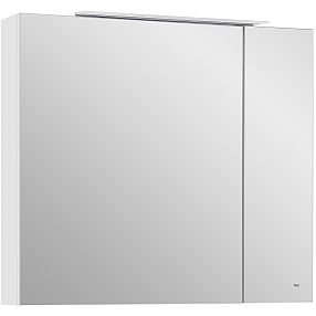 Зеркальный шкаф Roca Oleta 80 белый глянец