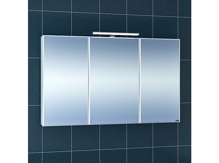 Зеркальный шкаф СанТа Стандарт 120 трельяж