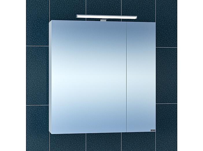 Зеркальный шкаф СанТа Стандарт 70 с подсветкой
