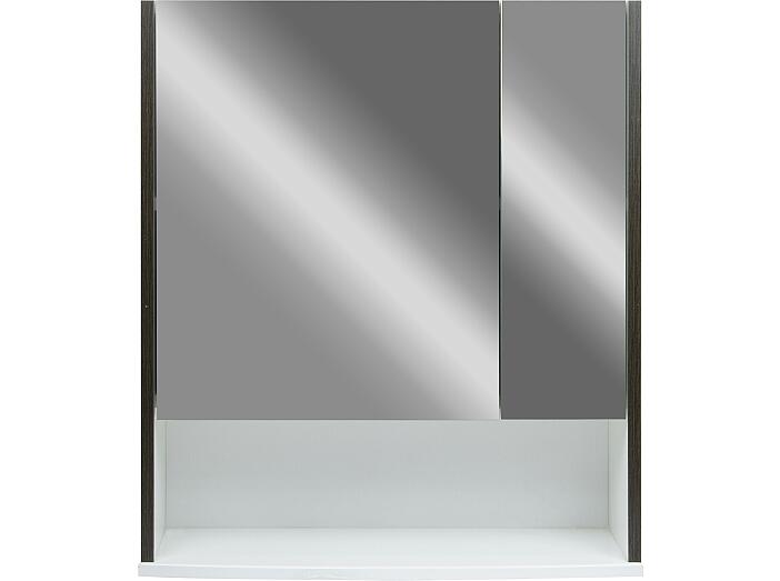 Зеркало-шкаф Астра 60, белый, венге