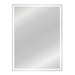 Зеркало-шкаф "КВАРТЕТ 55*80" с подсветкой, сенсор на зеркале