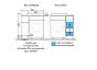 Тумба "Лондон 29" 2 ящ напольная (ум. Юпитер 900*500 литой мрамор)