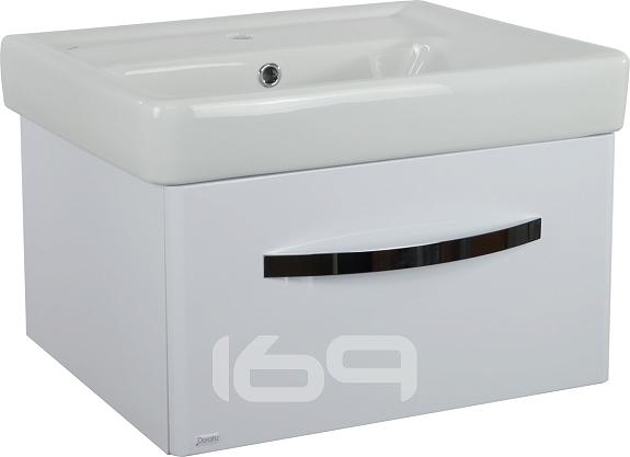 Тумба Коралл 60 DORATIZ 9912.817 подвесная, белая — купить недорого в ...