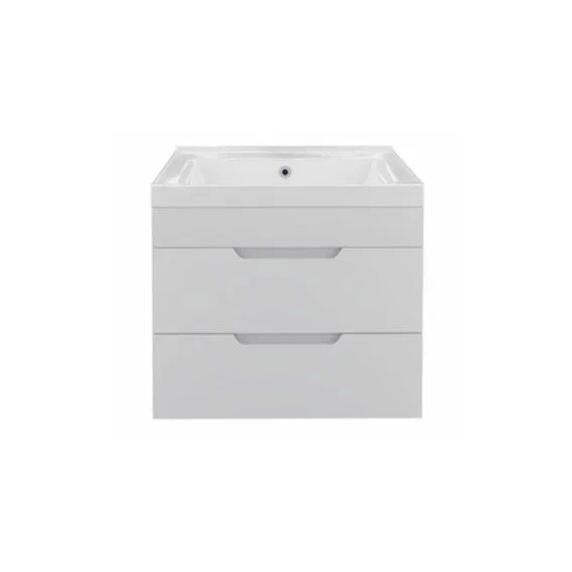 SATIN 60 тумба подвесная под умывальник Fest, белый глянец TOPPUS 9711.004