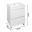 tumb 6 - Тумба напольная с умывальником TOPPUS Quadro 60