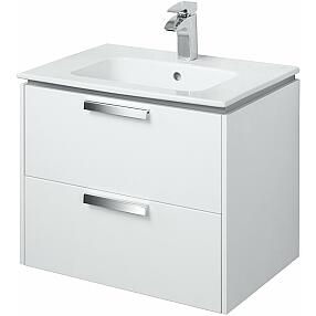 Тумба для раковины Roca Lago 60 белый глянец