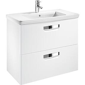 Тумба для раковины Roca The Gap 60 белый глянец