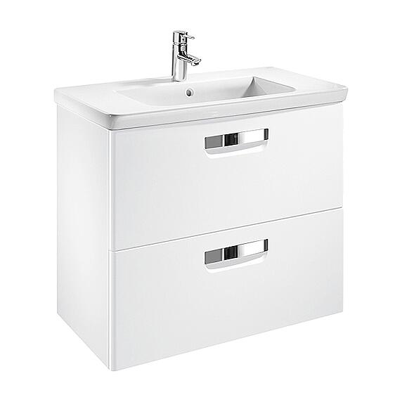 Тумба для раковины Roca The Gap 60 белый глянец