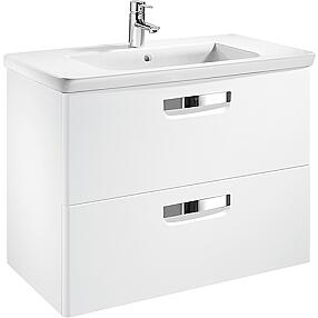 Тумба для раковины Roca The Gap 70 белый глянец