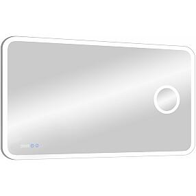 Зеркало "Bliss Led" 1200х800 с увеличительным зеркалом, часами