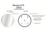 Зеркало Cersanit LED 012 design 88x88