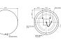 Зеркало ECLIPSE smart 80x80