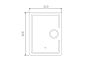 Зеркало Haiba с LED подсветкой + макияжное зеркало 60x80 (HB661)