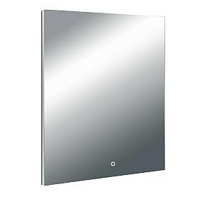Зеркало с LED-подсветкой TOPPUS SILK 60х80 ал. профиль
