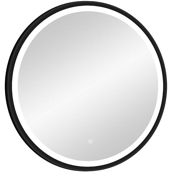 Зеркало "Style Black Led" D 600