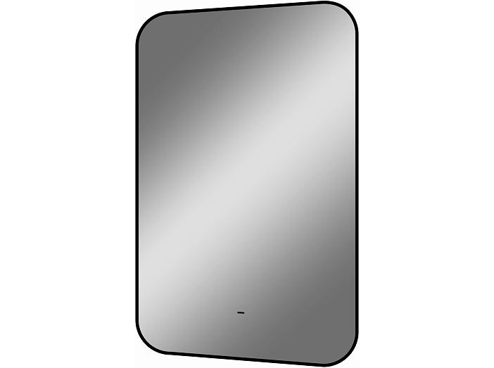 Зеркало "Torry Led" с фоновой подсветкой, бесконтактным сенсором, черной окантовкой 500х700