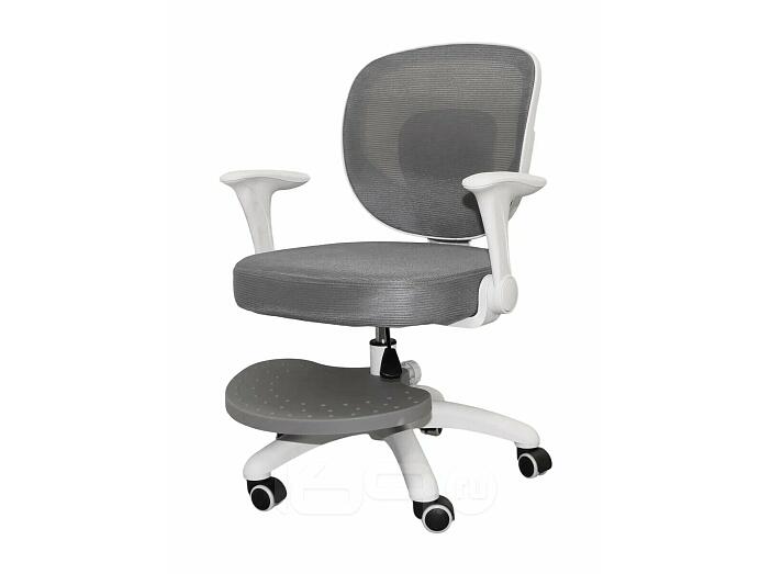 Кресло компьютерное детское Аист, серый