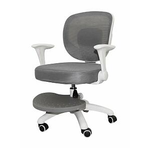 Кресло компьютерное детское Аист, серый