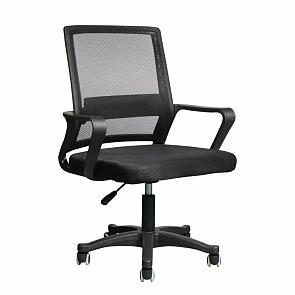 Кресло компьютерное Терра лайт, черный