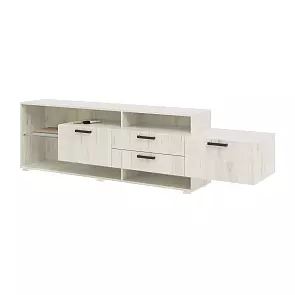 Алтея Тумба ТВ (Дуб Крафт Белый, Дуб Крафт Белый)