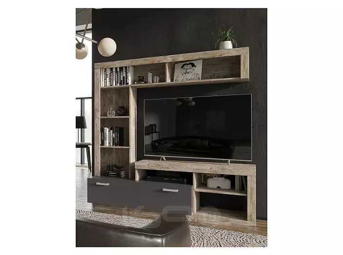 Ангара Центральная секция (Графит, Дуб юкон)