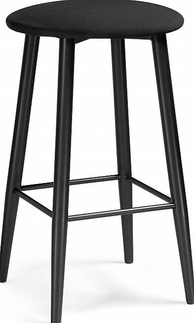 Барный стул Гангток катания блэк черный матовый 3480₽