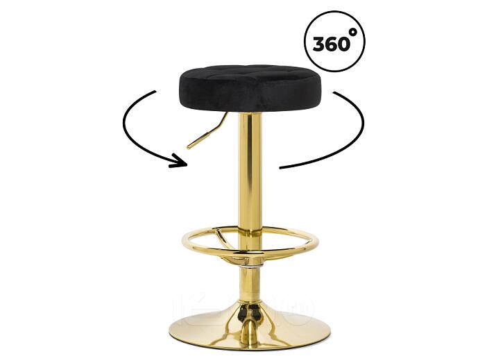 Барный стул Marun black / gold