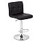 Барный стул Paskal black / chrome