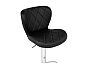 Барный стул Porch black / chrome