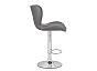 Барный стул Porch gray / chrome