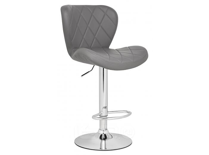 Барный стул Porch gray / chrome