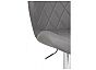 Барный стул Porch gray / chrome