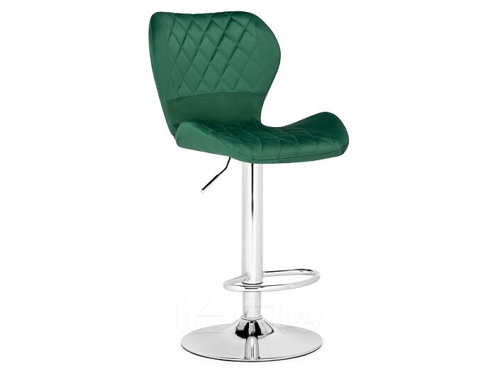 Барный стул Porch green / chrome