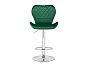 Барный стул Porch green / chrome