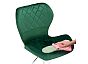 Барный стул Porch green / chrome