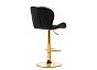 Барный стул Trio black / gold