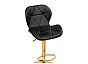 Барный стул Trio black / gold