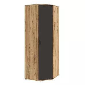 Белла Шкаф угловой (Графит, Дуб крафт)