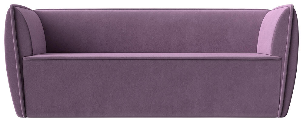 Диван Бергамо 3 Микровельвет Сиреневый 32999₽