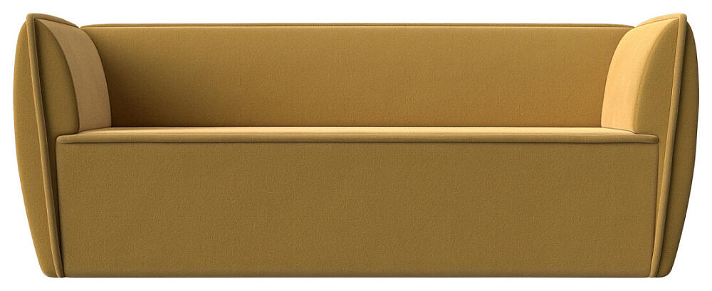 Диван Бергамо 3 Микровельвет Желтый 32999₽