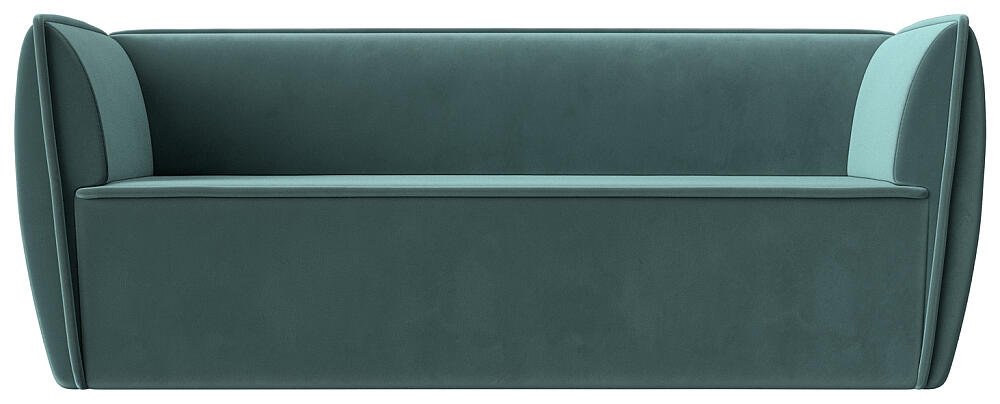 Диван Бергамо 3 Велюр Бирюзовый 34999₽