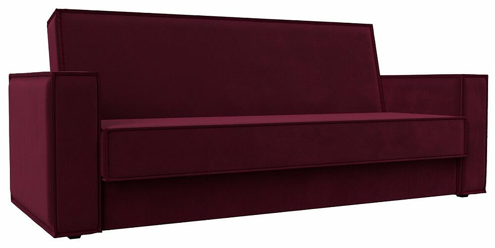 Диван-книжка Куба Микровельвет Бордовый 28999₽
