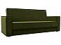 Диван-книжка куба микровельвет зелёный книжка, раскладной