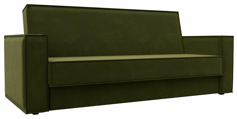 Диван-книжка Куба Микровельвет Зелёный 28999₽